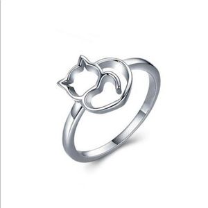 🆕 Alex Aurum Sterling Silver Cat Ring